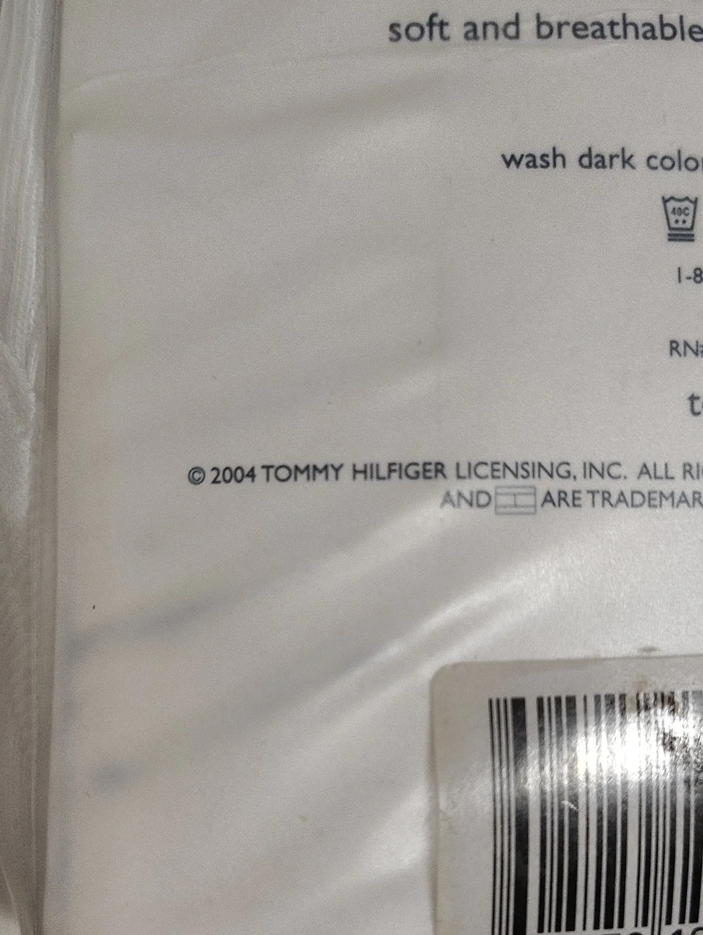 Vintage 2004 Tommy Hilfiger White Men's Briefs Underwear - 3 Pack - Size 34